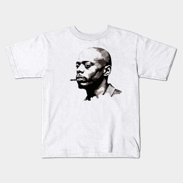 Dave Chappelle Smoke Kids T-Shirt by olegam